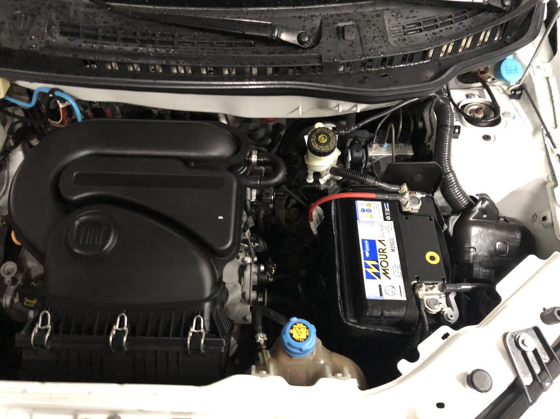 Motor de combustión Fiat Uno antes